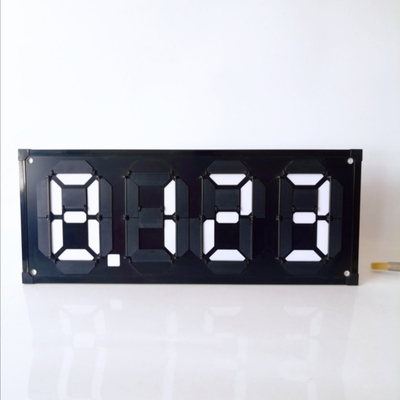 Translucent Type 88.88 Outdoor Gas Price Signs With Flip Dot Display