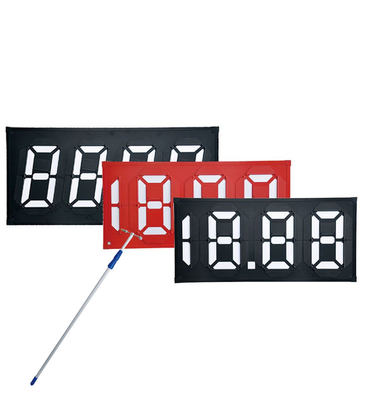 Reflective Energy Saving Fuel Price Flip Signs Filling Station Oil Price Display Signs