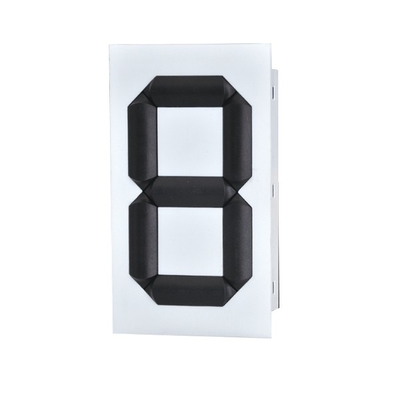 Outdoor ASA Plastic Gas Station Numbers Manual Adjustment Digital Price Display