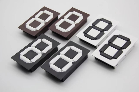 Outdoor ASA Plastic Gas Station Numbers Manual Adjustment Digital Price Display
