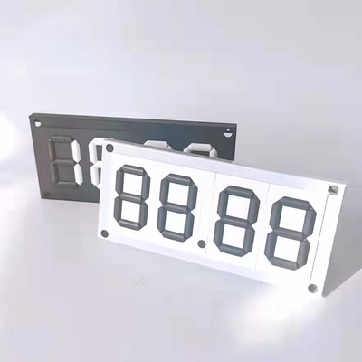 Outdoor ASA Plastic Gas Station Numbers Manual Adjustment Digital Price Display