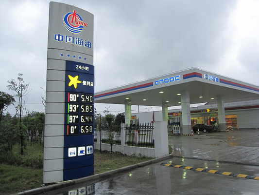 Waterproof Transparent Digital 7 Segment Display Digital Signage And Displays